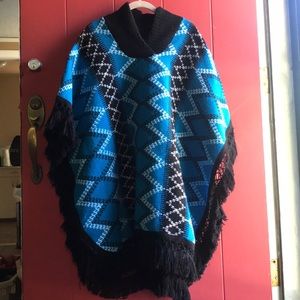 Vintage Mexican Poncho